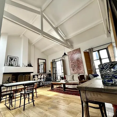Appartamento Joli Loft Tres Lumineux 55m2 11em Parigi